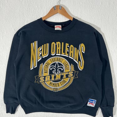 Vintage 1990's New Orleans Saints Crewneck Sz. L