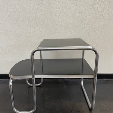 Gilbert Rohde for Troy Sunshade Streamline End Table 