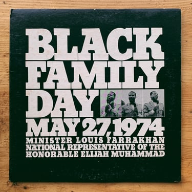 Vintage “Black Family Day” Vinyl Record (1974)