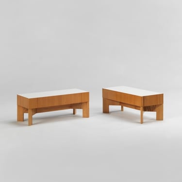 Pierre Gautier-Delaye Pair of Side Tables