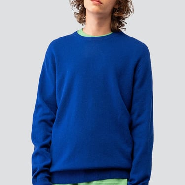 Royal Blue Mockneck Sweater