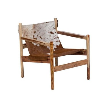 Genoa Cowhide Sling Chair