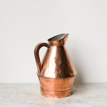 Hand Made Copper Pitcher