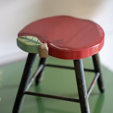 Vintage Wooden Apple Stool | Riser | Plant Stand 