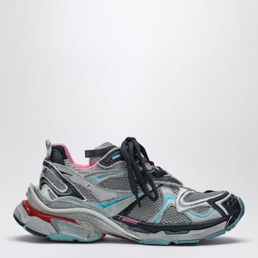 Balenciaga Runner 2.0 Grey/Blue/Pink Sneaker Men