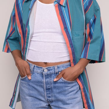 1990s Short Sleeve Button Down