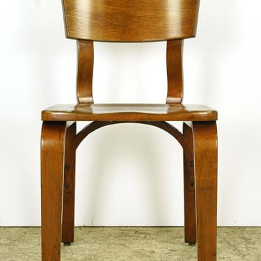 Mid Century Modern Thonet Style Bentwood Pine Chair