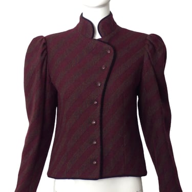 EMANUEL UNGARO- 1980s Wool Jacket, Size 8