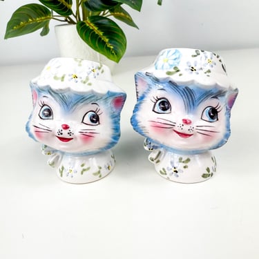 美術品・アンティーク・コレクション LEFTON Miss Priss salt&pepper