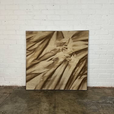 Textured Brown Abstract Painting 