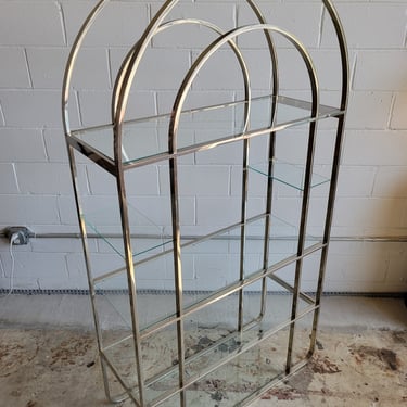 Vintage Chrome Etagere