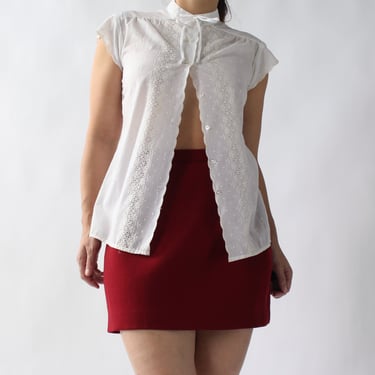 Vintage Eyelet Top