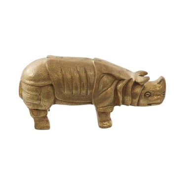 Brass Rhinoceros, 1970s 