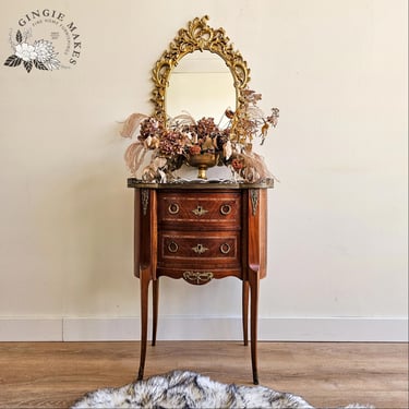 Vintage Louis XVI French Baroque Accent Table ***please read ENTIRE listing prior to purchasing SHIPPINg is NOT free 