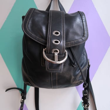 Vintage 90s Donna Karan Black Label Leather Multi | The  display picture 1