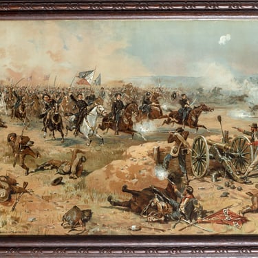 Sheridans Final Charge at Winchester, Thure de Thulstrup 