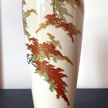 Japanese Satsuma Vase Yabu Meizan Meiji