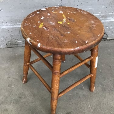 Quaint Wooden Stool (Seattle)