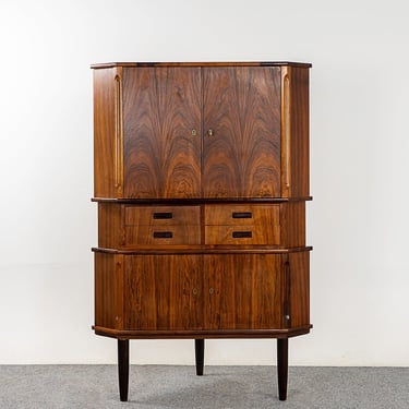 Danish Rosewood Corner Cabinet by Aulum - (321-315) 