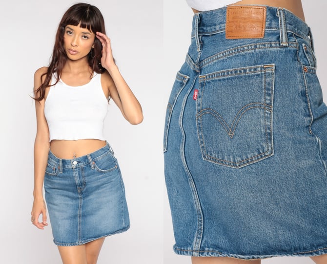 【kleesier】25ss Classic semi-low rise denim skirt Classic semi-low rise denim skirt - Kleesier | 60% - Asian