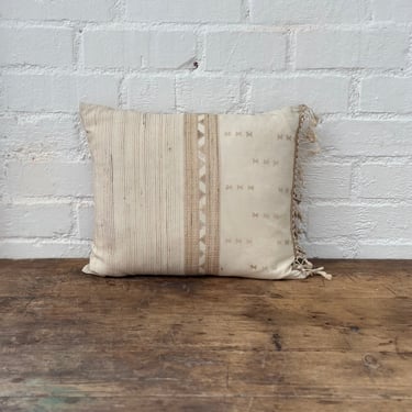 Vintage Fabric Pillow 18” x 15”