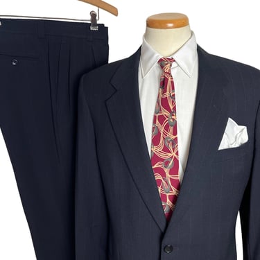 Vintage GIORGIO ARMANI COLLEZIONI Wool 2pc Suit ~ 42 Long
