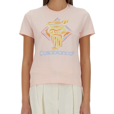 Casablanca Women Fitted T-Shirt