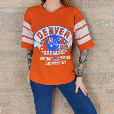 1987 Vintage Denver Broncos Super Bowl Shirt 