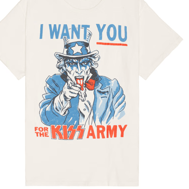 Kiss Wants You Crew Tee