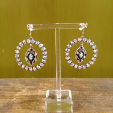 Denim & Diamonds Earrings