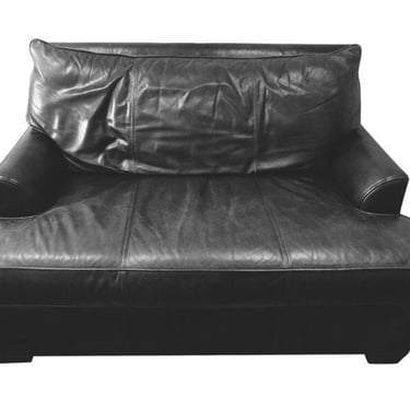 Leather Loveseat