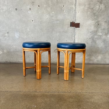 Pair Of Vintage Shelby Williams Stools