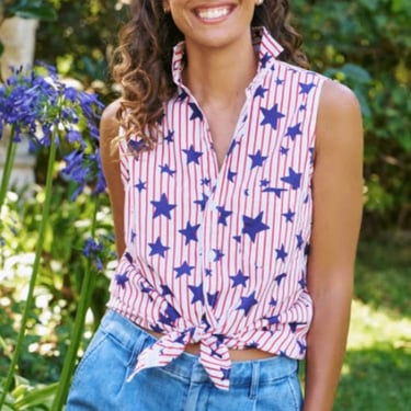 Frank &amp; Eileen | Finley Sleeveless Shirt | Superluxe