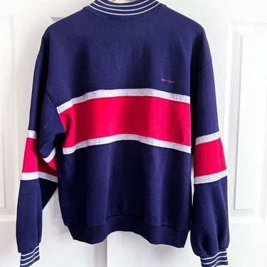 Vintage 80s PIERRE CARDIN Mens Fleece Sweatshirt, 46