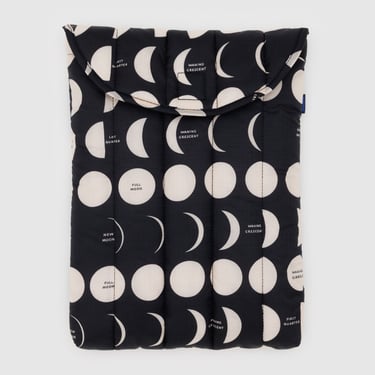 Puffy Laptop Sleeve 13/14&quot; in Moon