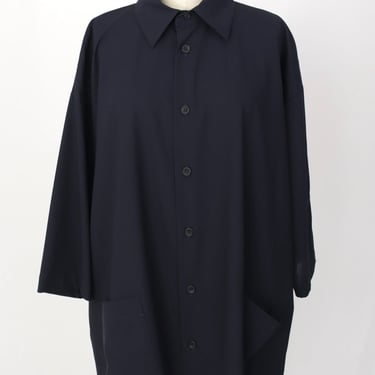 Eskandar Wool Crepe Jersey Jacket