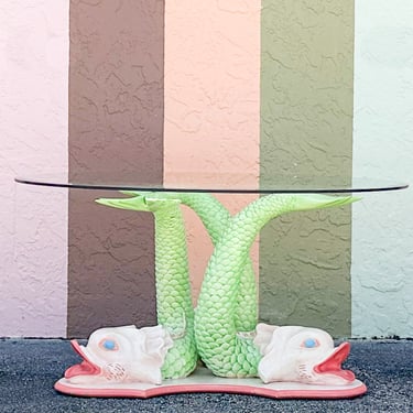 Fabulous Koi Fish Dining Table
