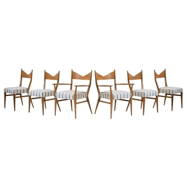 Paul McCobb Dining Chairs for Directional Set of Six