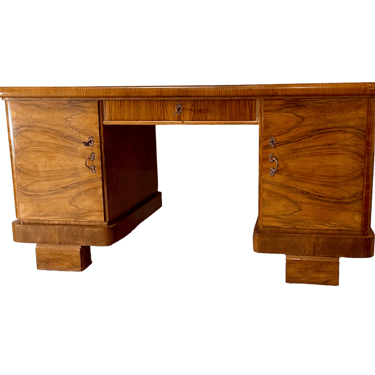 Large Art Deco Executive Desk