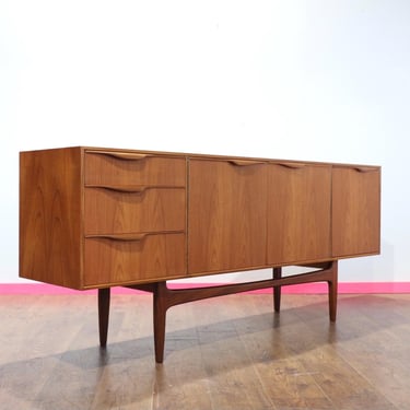 Mid Century Modern Vintage Teak Crednza Sideboard by A.H Mcintosh Danish Style- Mid Century Furniture - Vintage Furniture Scandinavian Style 