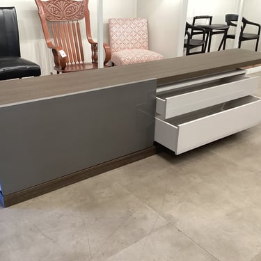 ALEAL Sliding Media Console