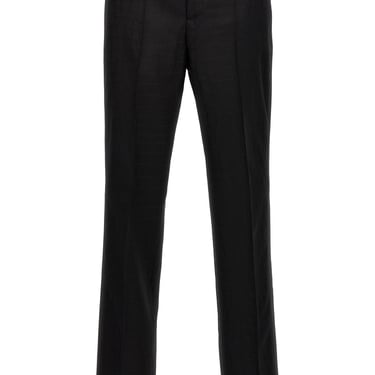 Versace Men Croc Jacquard Trousers