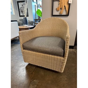 Faux Rattan Rocking Outdoor Chair