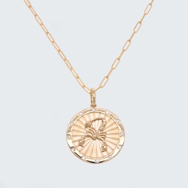 Scorpio Medallion Necklace