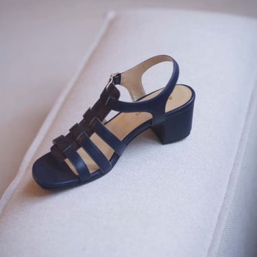 Anne Thomas Goudes Sandals - Burrasca Navy