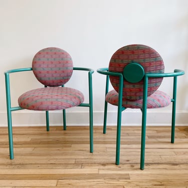 Vintage Brueton Moon Chairs