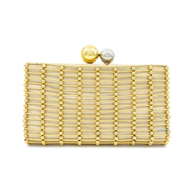 1970s Rodo Studded Cage Clutch