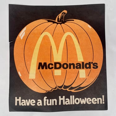 McDonalds Halloween