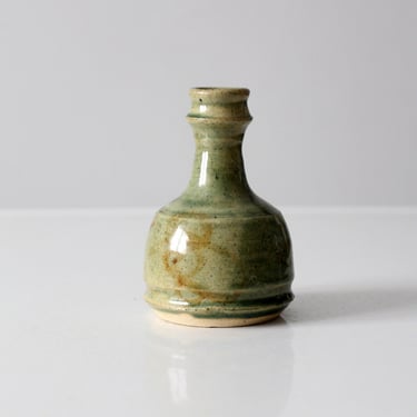 vintage Dodge Station Pottery bottleneck vase 