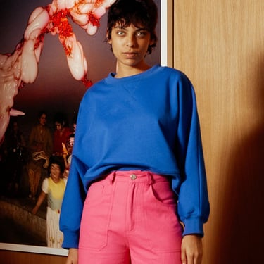 Crispin Sweatshirt - Cobalt